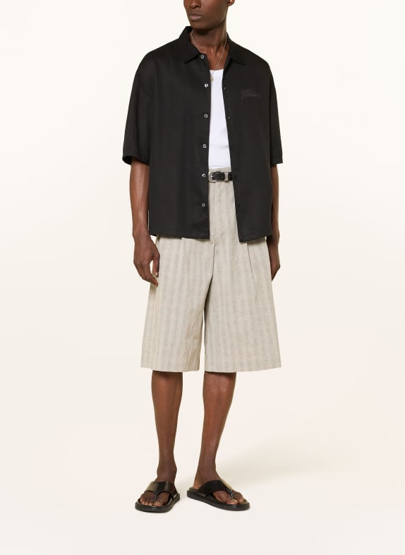 ALLSAINTS Overhemd met korte mouwen CIRCE ZWART