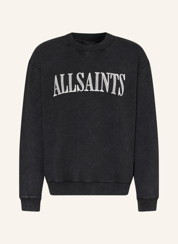 ALLSAINTS Sweatshirt DASH SCHWARZ / WEISS