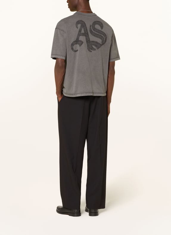 ALLSAINTS T-shirt INSIGNIA MØRKEGRÅ