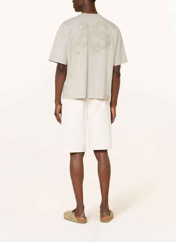 ALLSAINTS T-shirt INSIGNIA LYSEGRØN
