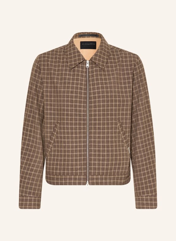 ALLSAINTS Overjacket LAKESHAW BRAUN / BEIGE
