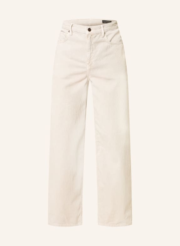ALLSAINTS Pantaloni din velur LENNY Regular Fit BEJ