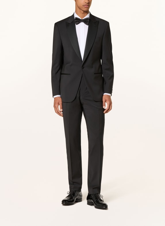 DIGEL Smokingbroek SHAWN Modern Fit met galonstrepen 10 SCHWARZ