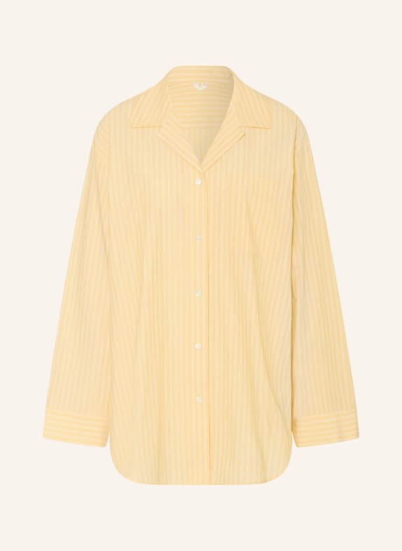ARKET Blouse LIGHT YELLOW / WHITE