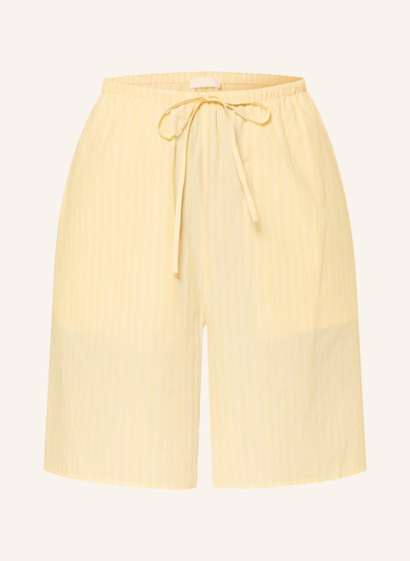 ARKET Shorts HELLGELB / WEISS