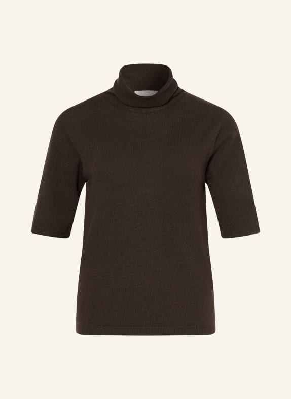 ANTONELLI firenze Strickshirt mit Cashmere DUNKELBRAUN