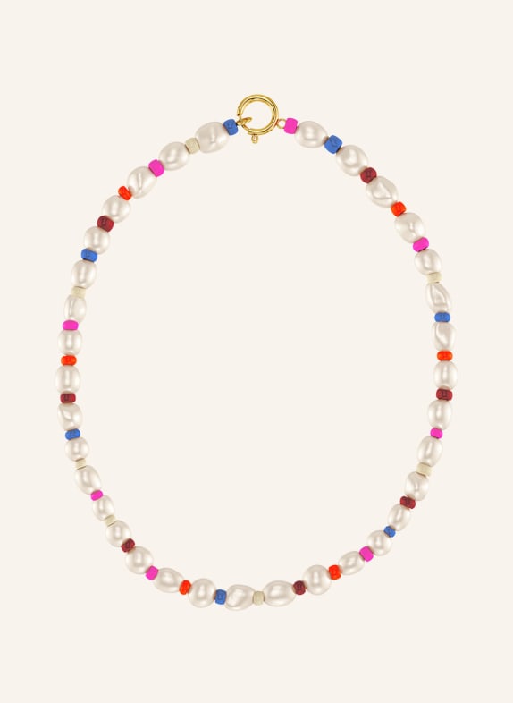 EDBLAD Ketting VOYAGE WIT / ORANJE / BLAUW