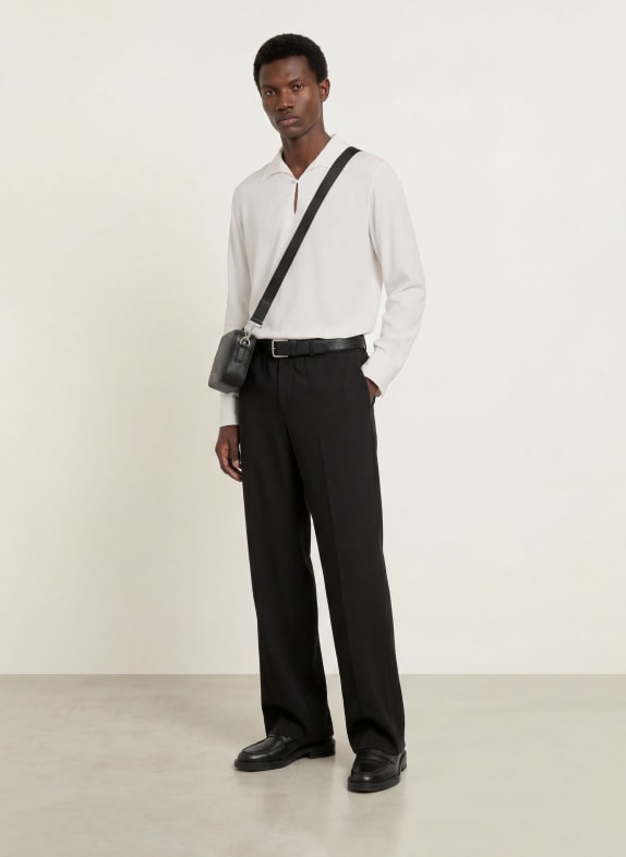 SANDRO Hemd Regular Fit WEISS