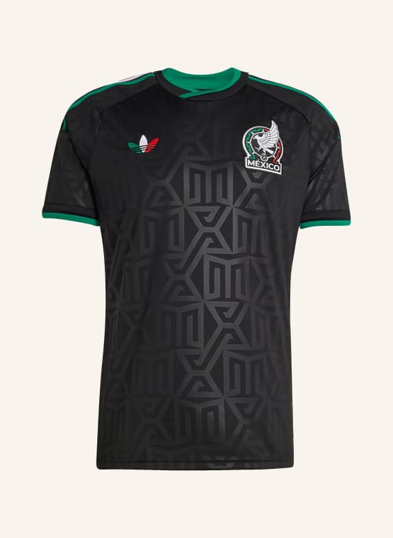 adidas Alternativní dres MEXICO 2026 ČERNÁ / TMAVĚ ŠEDÁ / ZELENÁ