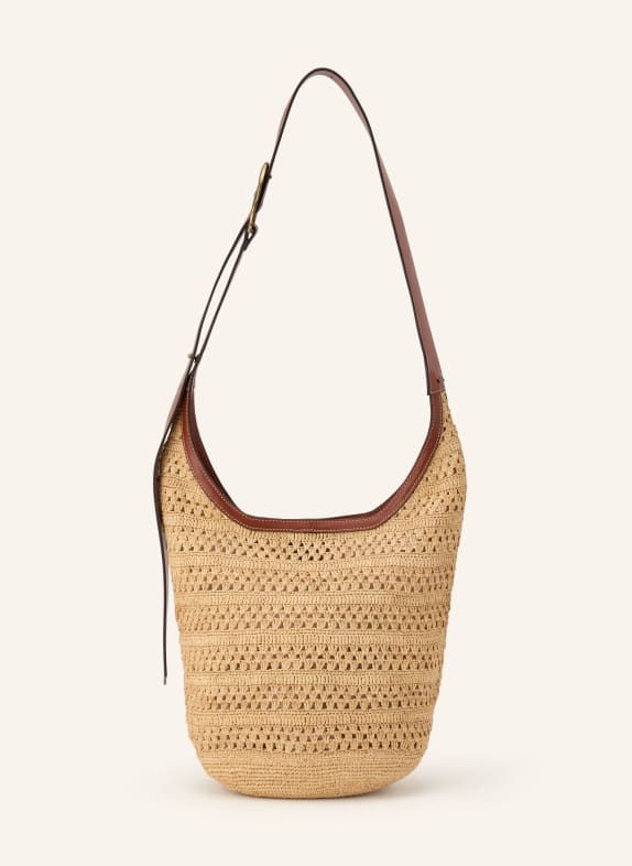 ba&sh Schultertasche YOUYOU BEIGE / BRAUN