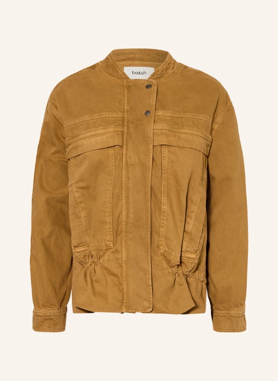 ba&sh Jeansjakke COLY BROWN CAMEL