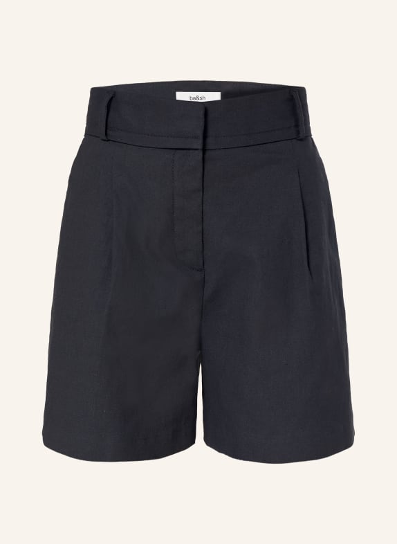 ba&sh Shorts CILO mit Leinen DUNKELBLAU