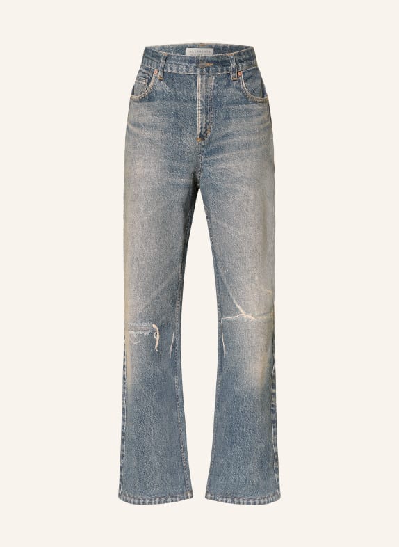 ALLSAINTS Blugi drepți IDA TERRY 10476 ILLUSION TINT BLUE