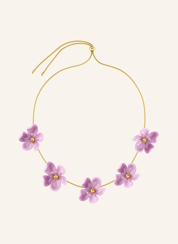 EDBLAD Halsband WILDFLOWER GULD / ROSA