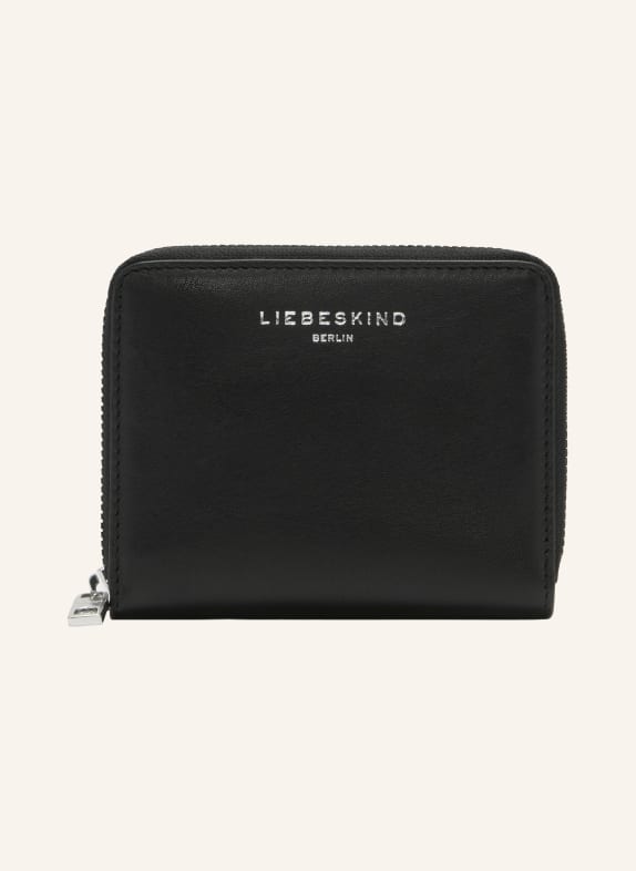 LIEBESKIND Portofel CONNY MEDIUM NEGRU / ARGINT