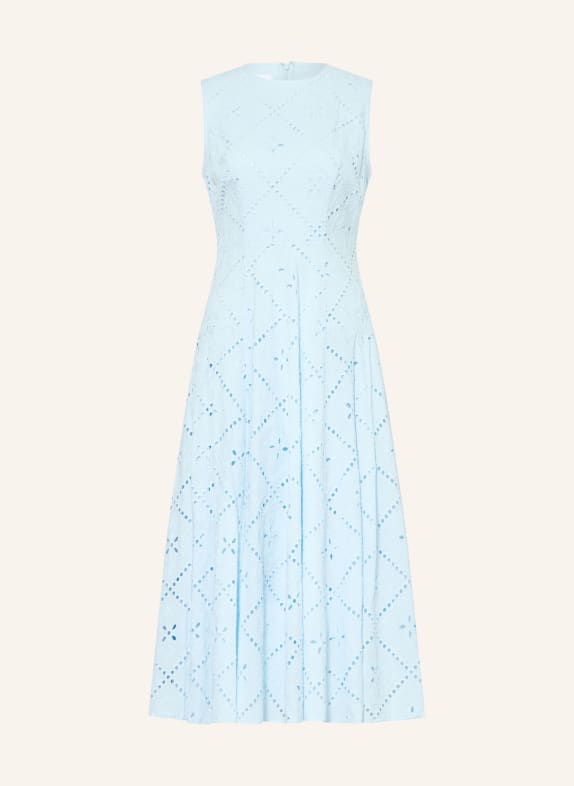 HOBBS Kleid LEXIA aus Lochspitze HELLBLAU