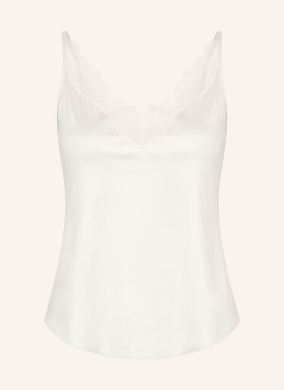 mey Schlaftop Serie PURE SHINE LACE ECRU