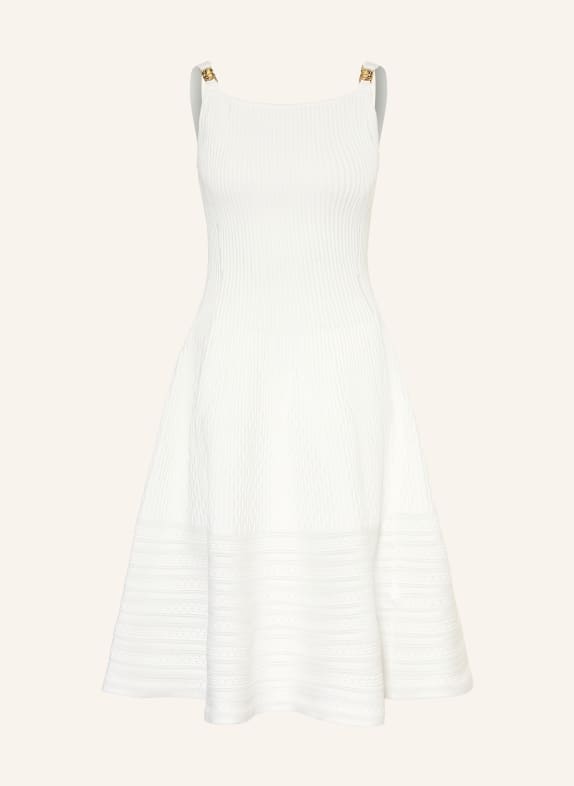 maje Strickkleid WEISS