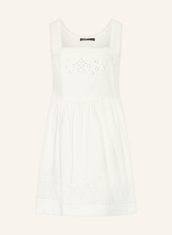 maje Kleid mit Spitze WEISS