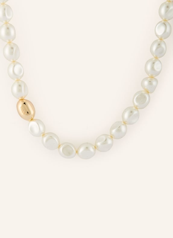maje Halskette GOLD / WEISS