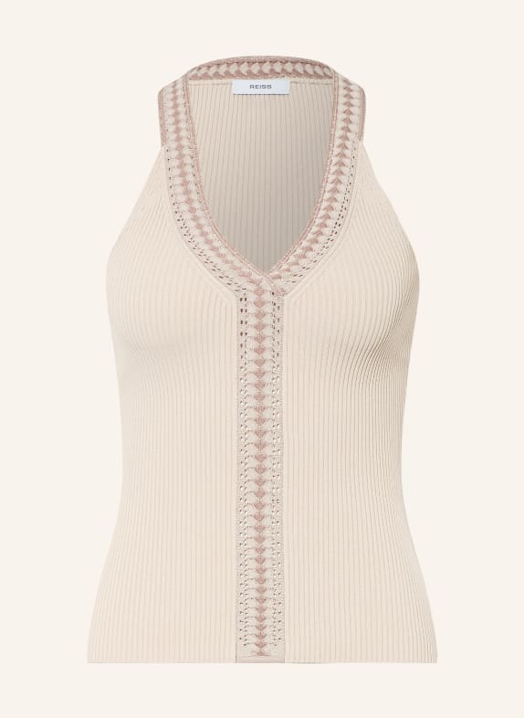 REISS Stricktop NORA BEIGE