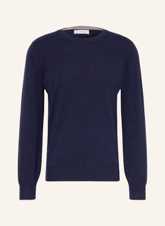 BRUNELLO CUCINELLI Cashmere sweater DARK BLUE