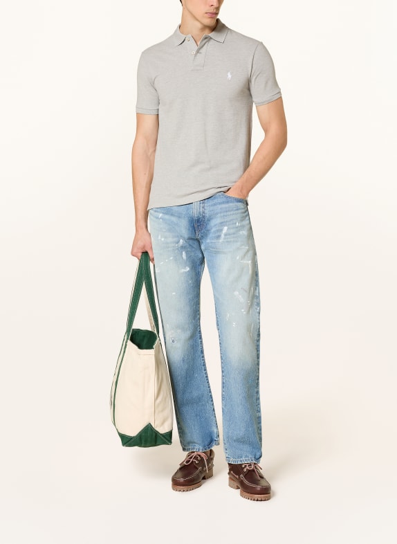POLO RALPH LAUREN Piqué-Poloshirt Slim Fit GRAU