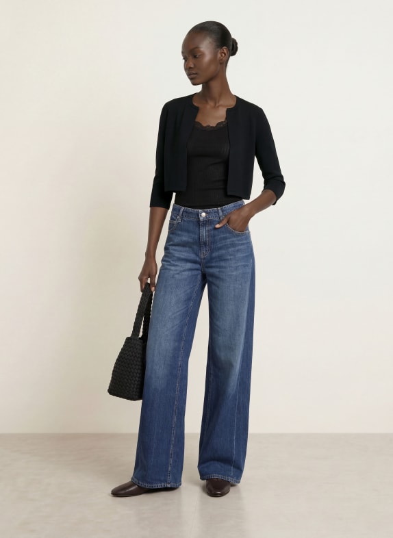 HOBBS Strickbolero ELLA mit 3/4-Arm SCHWARZ