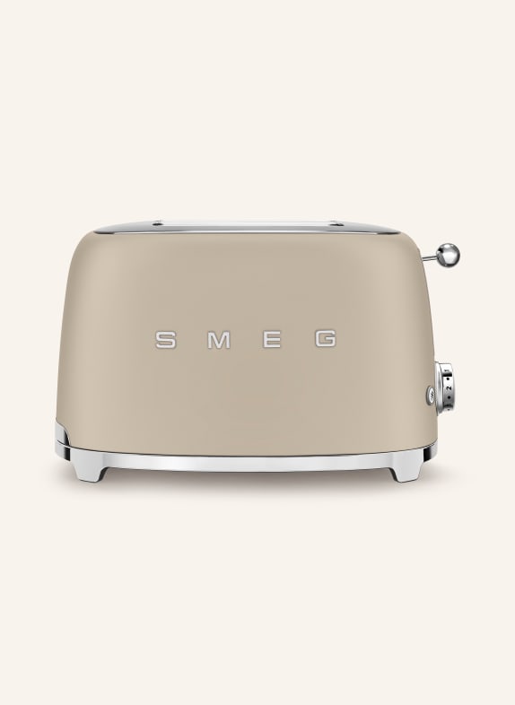 SMEG Toaster TSF01 BEIGE / SILBER