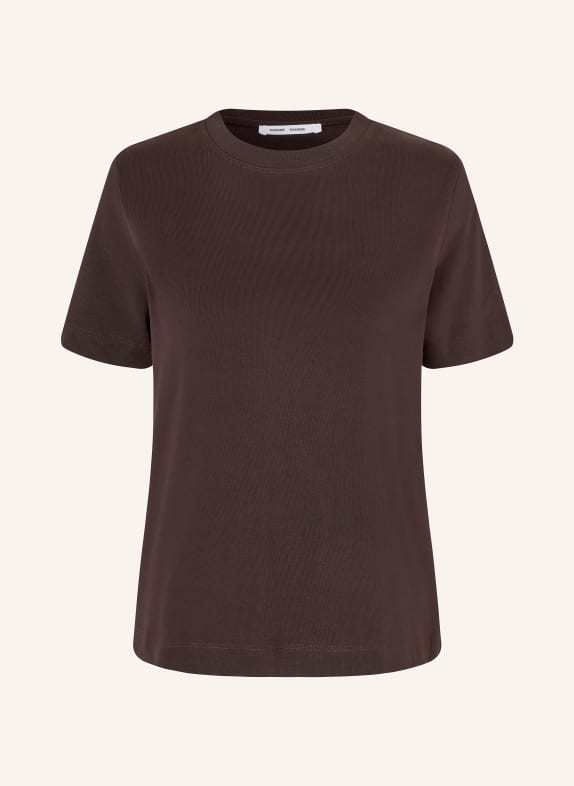 SAMSØE  SAMSØE T-shirt CAMINA DARK BROWN