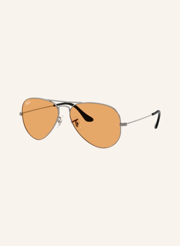 Ray-Ban Sunglasses RB3025 AVIATOR GUNMETAL/ORANGE
