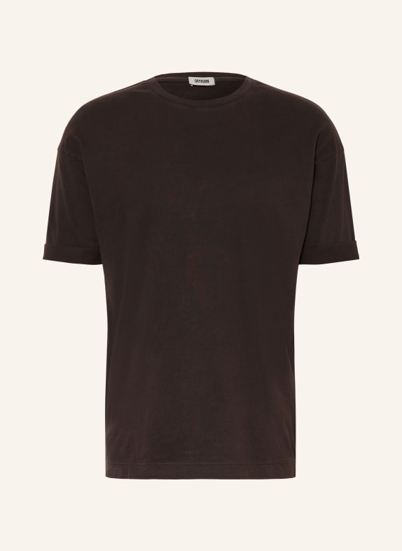 DRYKORN T-Shirt THILO DUNKELGRAU