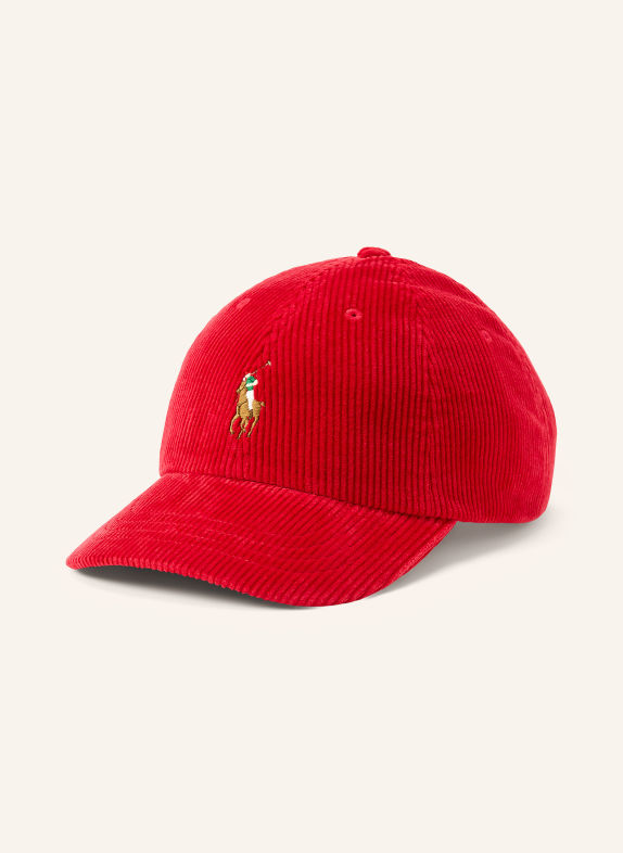 POLO RALPH LAUREN Cord cap RED