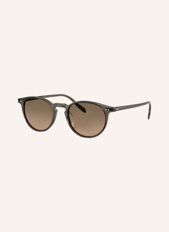 OLIVER PEOPLES Sonnenbrille OV5004SU RILEY SUN GRAU/ GRAU POLARISIERT