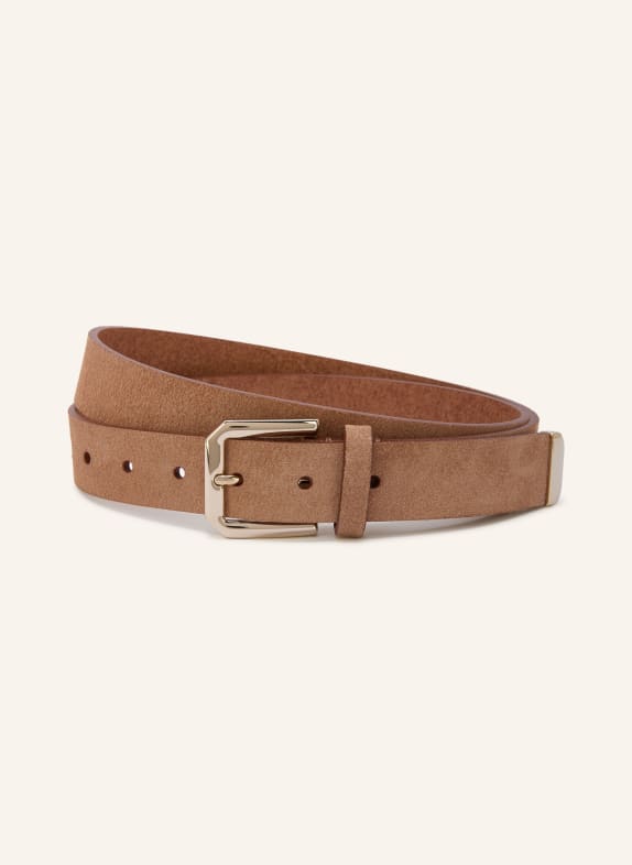 BRUNELLO CUCINELLI Ledergürtel CAMEL