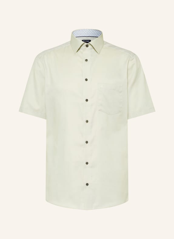 OLYMP Chemise à manches courtes Luxor, coupe moderne VERT CLAIR