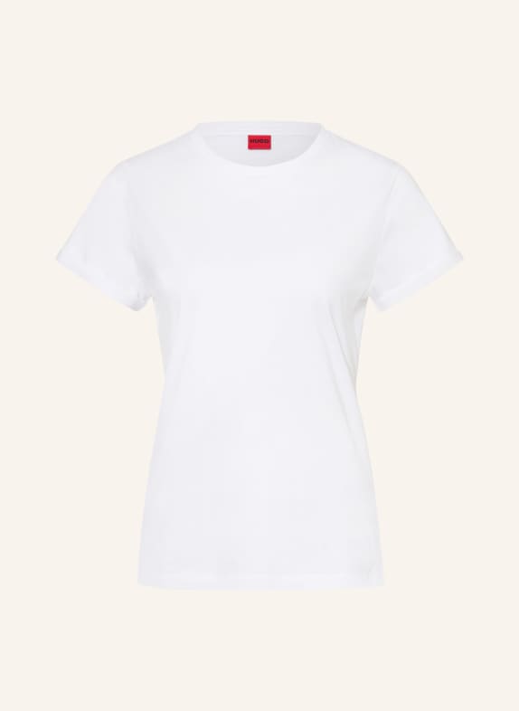 HUGO T-Shirt THE PLAIN WEISS