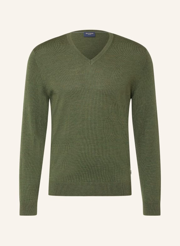 OLYMP Pullover GRÜN