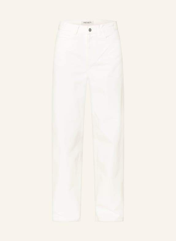 carhartt WIP Flared Jeans JANE 0202 White, rinsed