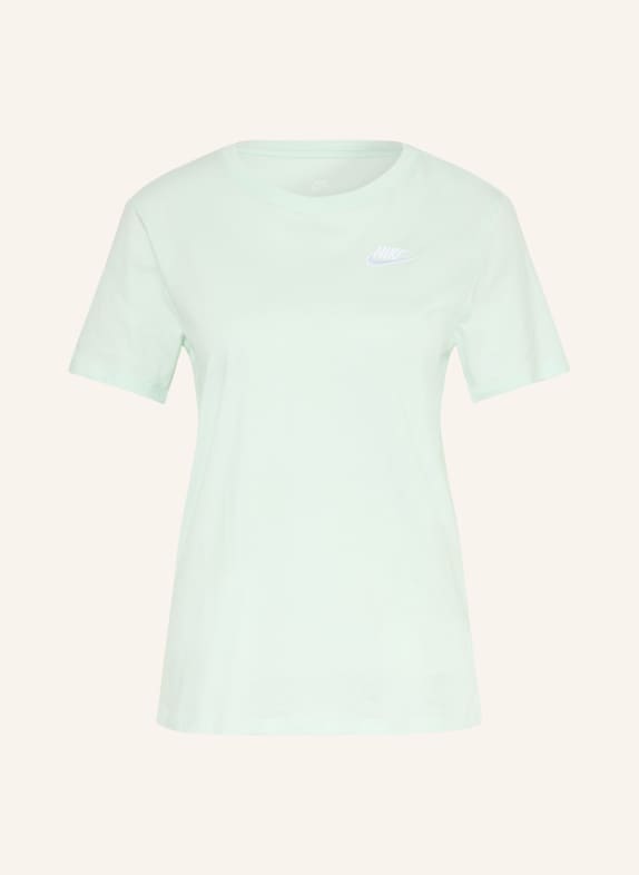 Nike T-shirt SPORTSWEAR CLUB ESSENTIALS LIGHT GREEN / WHITE
