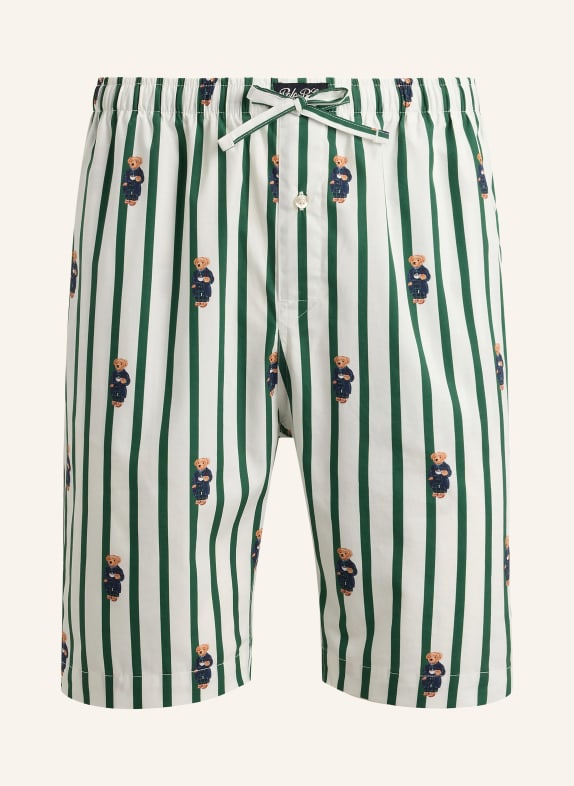 POLO RALPH LAUREN Loungeshorts GROEN / WIT