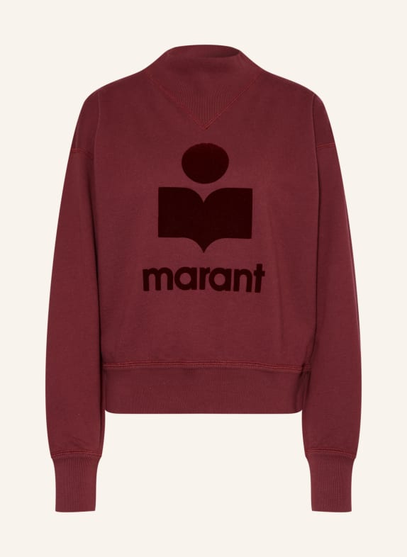 MARANT ÉTOILE Sweatshirt MOBY DUNKELROT