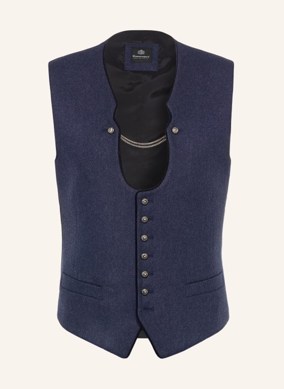 Hammerschmid Trachtenweste VIZENZ Slim Fit DUNKELBLAU
