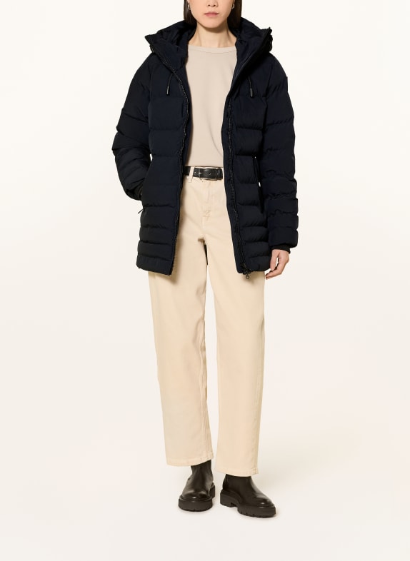 WELLENSTEYN Steppjacke CORDOBA mit DUPONT™ SORONA®-Isolierung DUNKELBLAU