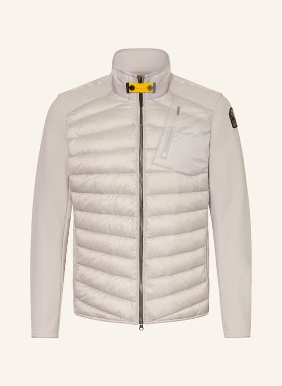 PARAJUMPERS Daunenjacke JAYDEN im Materialmix HELLGRAU