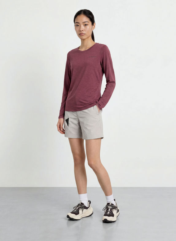 VAUDE Longsleeve ESSENTIAL VIEUX ROSE