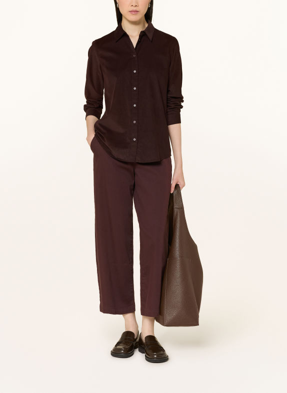 Marc O'Polo Hemdbluse DUNKELBRAUN