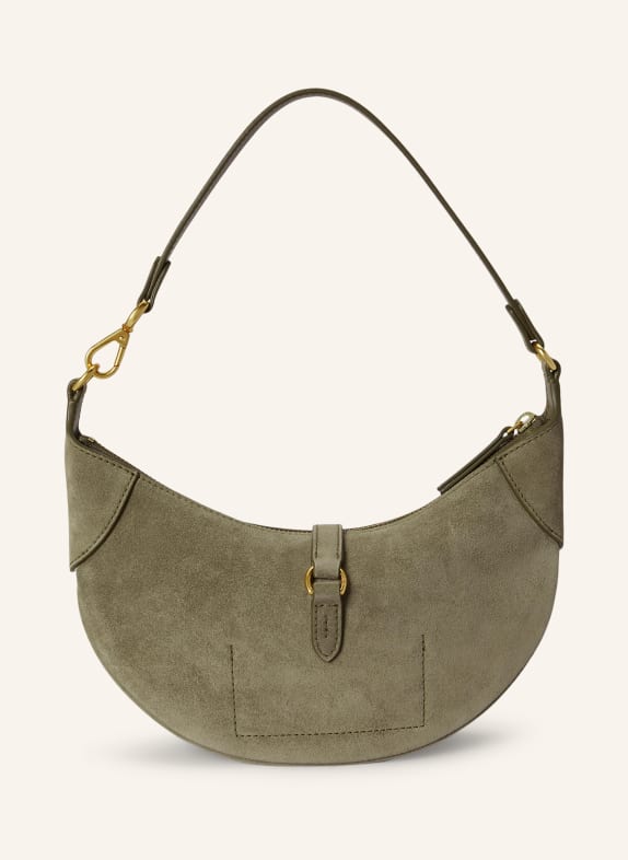 POLO RALPH LAUREN Schultertasche HELLGRÜN / GOLD