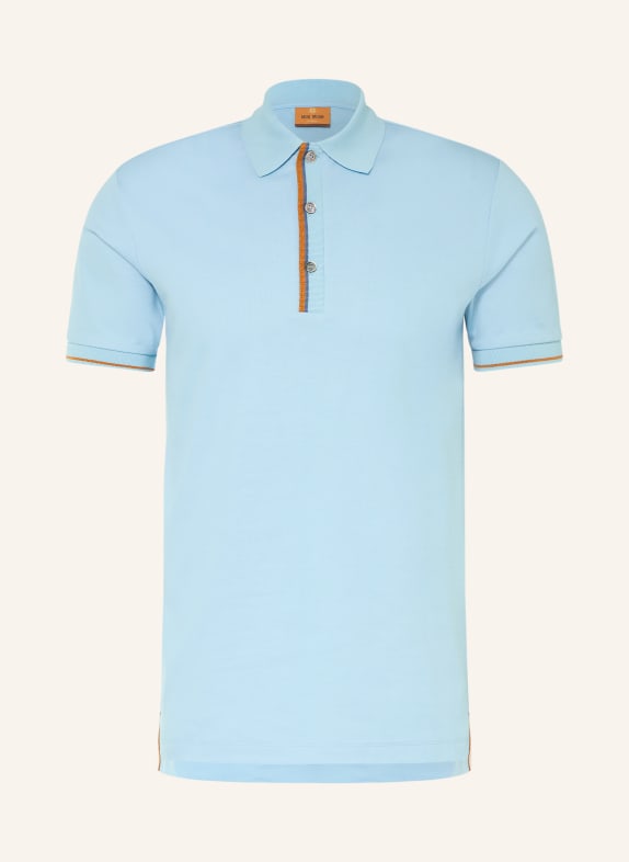 MOS MOSH Gallery Piqué-Poloshirt MMGHARVEY HELLBLAU