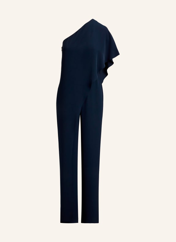 LAUREN RALPH LAUREN One-Shoulder-Jumpsuit APRIL DUNKELBLAU